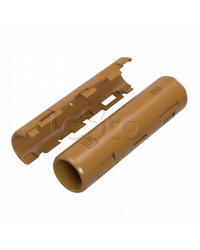 Муфта разборная d16 мм бук (100шт/1200шт уп/кор) Промрукав (PR13.0421) в Муроме Повороты, муфты, тройники Pintop.ru