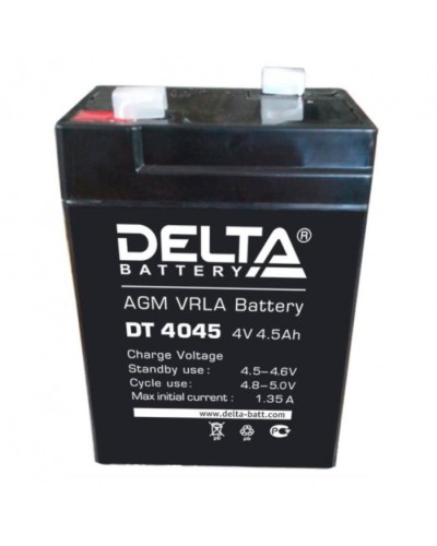 Аккумулятор свинцово-кислотный Delta DT 4045 в Муроме Электротехническое оборудование Pintop.ru