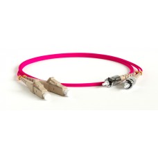 Патч-корд волоконно-оптический Hyperline FC-D2-504-SC/PR-SC/PR-H-3M-LSZH-MG