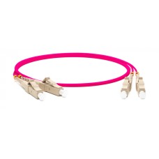 Патч-корд волоконно-оптический Hyperline FC-D2-504-LC/PR-LC/PR-H-1M-LSZH-MG