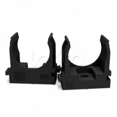 Крепеж-клипса для труб для монтажного пистолета черная в гофроящике d25 мм (900шт/кор) Промрукав (PR13.0457)