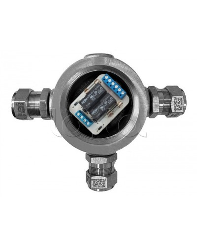 Магнито-Контакт УК-ВК-Ех-12 АЯКС Т, с тремя кабельными вводами Ех МКВМ 20 в Муроме Комутационные взрывозащищенные коробки Pintop.ru