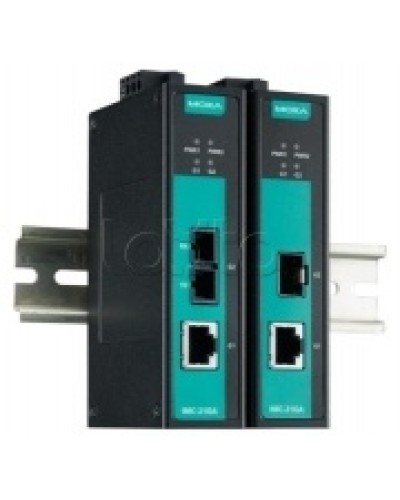 Медиаконвертер Gigabit Ethernet 10/100/1000BaseTX в 100/1000Base (SC) Moxa IMC-21GA-LX-SC в Муроме Медиаконвертеры Pintop.ru