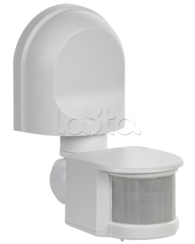 Датчик движения ДД-008 1100Вт 180град 12м IP44 белый IEK (LDD10-008-1100-001) в Муроме Дополнительное оборудование для ОПС Pintop.ru