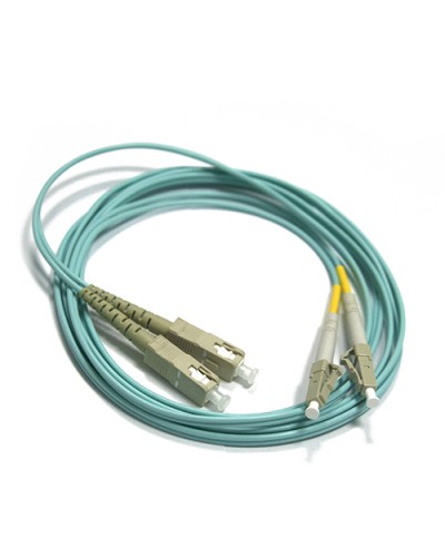 Шнур оптический LC-SC, duplex, 50/125, OM3, LSZH, 2 м LANMASTER LAN-2LC-2SC/OM3-2.0 в Муроме Патч-корды оптические Pintop.ru