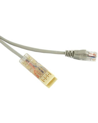 Патч-корд Hyperline PC-110-RJ45-2P-CX-1M-LSZH-GY в Муроме Патчкорды (медные) Pintop.ru