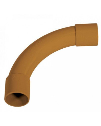 Соединитель угловой бук д25 (5шт/200шт уп/кор) Промрукав (PR13.0241) в Муроме Повороты, муфты, тройники Pintop.ru