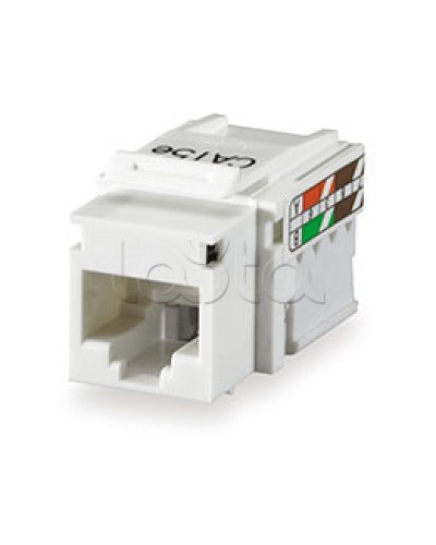 RJ-45 Модуль инф.розетки 110/Krone 5e кат.,бел. CL-0006 Экопласт (87545) в Муроме Кроссовое оборудование тип Krone Pintop.ru