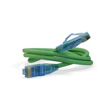 Патч-корд RJ45-RJ45, 4 пары, UTP, кат.6, LSZH (10м) Hyperline PC-LPM-UTP-RJ45-RJ45-C6-10M-LSZH-GN