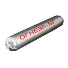 Герметик акриловый противопожарный Огнеза "ОГНЕЗА-ВГ", туба 600 мл., цвет белый