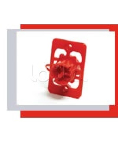 Втулка концевая для заливки в бетон 20/32мм (красный) Экопласт 44608 в Муроме Крепежные изделия Pintop.ru