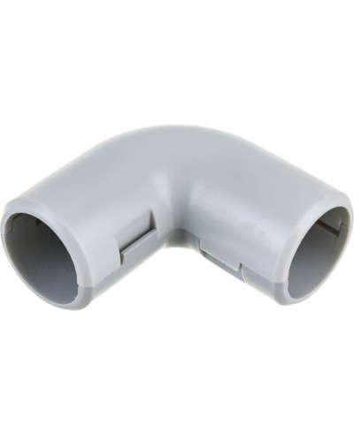 CI25G Угол 90 гр.(2част.) для труб D25мм, цвет белый (1уп = 25шт) Экопласт (41225-25W) в Муроме Повороты, муфты, тройники Pintop.ru