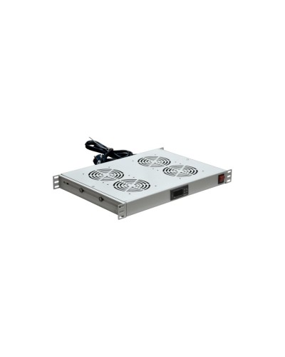 Модуль вентиляторный с термостатом 19 1U с 4-мя вентиляторами REXANT 04-2605 в Муроме Вентиляторные модули Pintop.ru