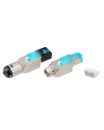 Разъем полевой оконцовки Hyperline PLUD-8P8C-S-C8-SH в Муроме Коннекторы и разъемы Pintop.ru