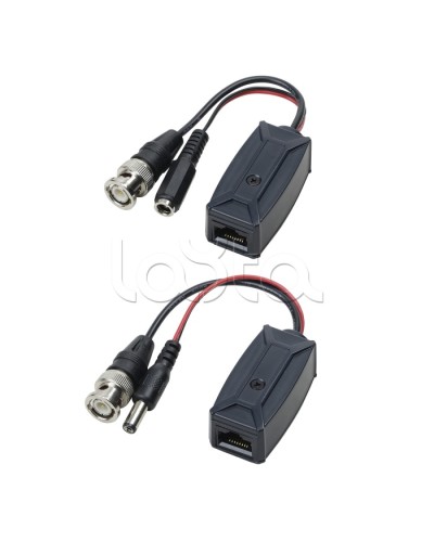 Комплект для передачи HDCVI/HDTVI/AHD видео и питания по витой паре SC&T TTP111HDP-LK в Муроме Видеоусилители, Модуляторы, Делители Pintop.ru