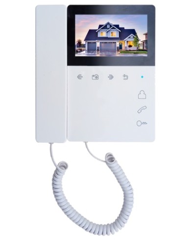 Монитор цветного видеодомофона Tantos Elly с трубкой VZ в Муроме Абонентские видеоустройства Pintop.ru