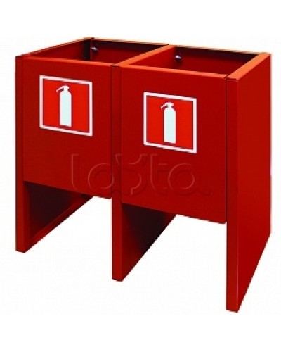 Подставка ПОЖТЕХНИКА Подставка под 2 огнетушителя ПРЕСТИЖ-К в Муроме Аксессуары для огнетушителей Pintop.ru