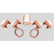 Извещатель проводноволновой линейный, два флагна Омега-микродизайн Импульс-мини 1/500ПНЕ