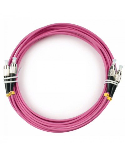 Шнур оптический duplex FC-FC 50/125 mm OM4 7м LSZH в Муроме Патч-корды оптические Pintop.ru