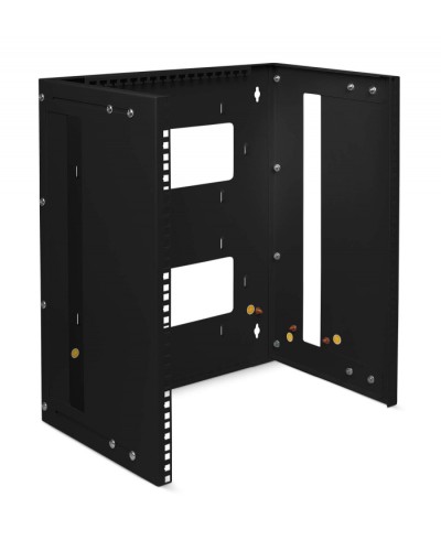 Кронштейн настенный 19 12U, цвет черный Cabeus NC-12U-BK в Муроме Аксессуары для стоек и шкафов Pintop.ru