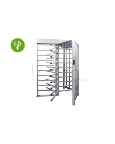 Турникет полноростовой с подогревом 3V RUBEZH STRAZH Model X УХЛ 2.1 WEB MF (T-1000) в Муроме Турникеты Pintop.ru