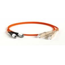 Патч-корд волоконно-оптический Hyperline FC-D2-62-FC/PR-SC/PR-H-20M-LSZH-OR