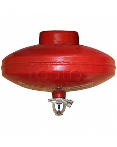 Модуль порошкового пажаротушения ПОЖТЕХНИКА МПП-7/141 МИГ (диск) (температура срабатывания +141°С) (красный) в Муроме Модули порошковые Pintop.ru