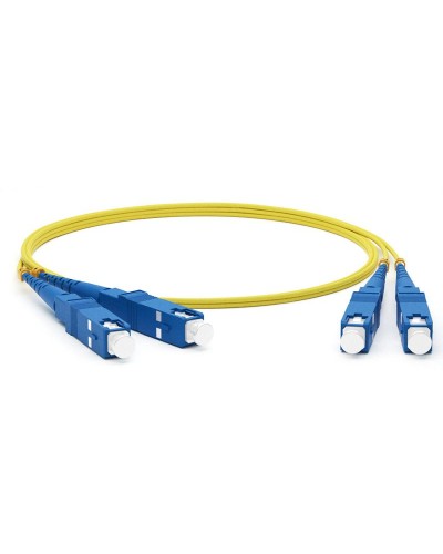 Патч-корд оптический соединительный (SM), 9/125 (OS2), SC/UPC-SC/UPC, (Duplex), LSZH, 1м 50-2011 в Муроме Патч-корды оптические Pintop.ru