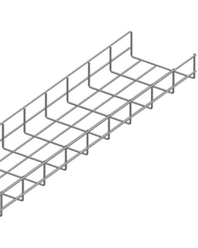 Лоток проволочный 75х100мм, Ф3.8мм, оцинкованный (3 м) LANMASTER LAN-MT75x100-3.8EZ в Муроме Кабельные лотки Pintop.ru
