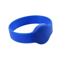 Браслет IronLogic IL-10D74MB, силиконовый, без застёжки (синий, мужской)