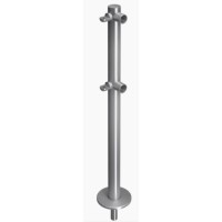 Стойка ограждения съемнаяL-образная с 2-мя полупетлями слева Oxgard ВЗР 1996Р.20-03