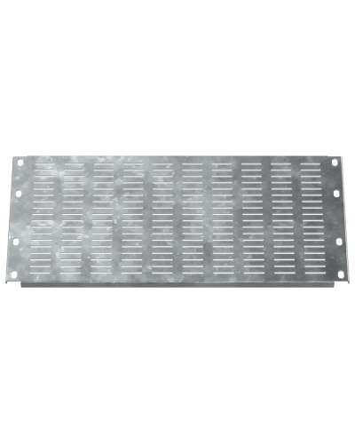 FORMAT Заглушка панели нижней наборной вентилируемой 200мм в шкаф шириной 600мм IEK (FO-00-PLTV-020-060) в Муроме Аксессуары для стоек и шкафов Pintop.ru