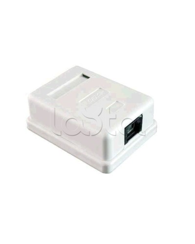 Розетка компьютерная 1xRJ-45 CAT5e экран (10шт/уп) REXANT 03-0122 в Муроме Коннекторы Pintop.ru