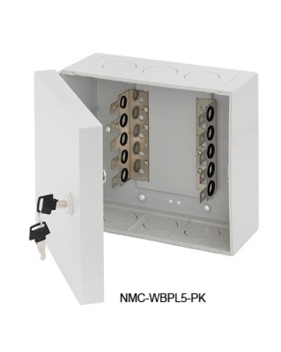 Щит распределительный настенный 5 плинтов NIKOMAX (NMC-WBPL5-PK) в Муроме Щиты электрические Pintop.ru