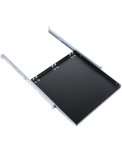 Полка клавиатурная с телескопическими направляющими, регулируемая глубина 580-620 мм ЦМО ТСВ-К4-9005 в Муроме Полки для шкафов и стоек Pintop.ru