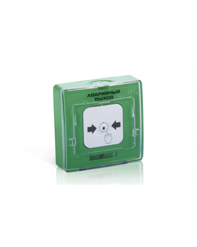 Устройство дистанционного пуска адресное Рубеж УДП 513-11-R3 Вызов Помощи (зеленый) в Муроме Адресная система пожарной сигнализации РУБЕЖ Pintop.ru