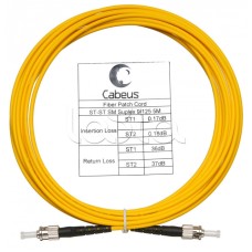 Шнур оптический simplex ST-ST 9/125 sm 20м LSZH Cabeus FOP(s)-9-ST-ST-20m