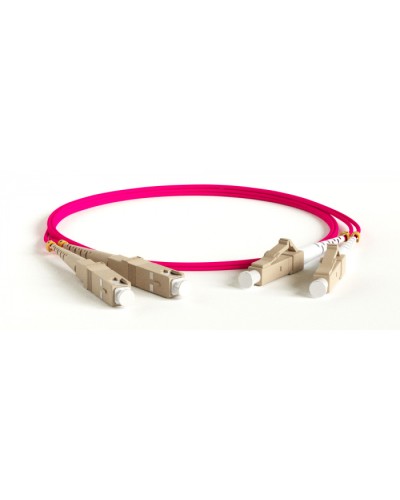 Патч-корд волоконно-оптический Hyperline FC-D2-504-SC/PR-ST/PR-H-10M-LSZH-MG в Муроме Патч-корды оптические Pintop.ru