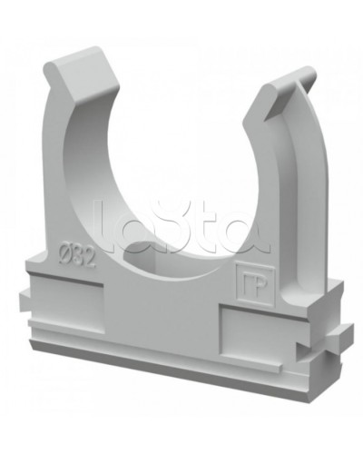 Крепеж-клипса для труб АБС-пластик в карт д32 (50шт/500шт уп/кор) Промрукав (PR.0632) в Муроме Держатели, клипсы, скобы Pintop.ru