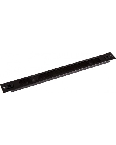 Панель 19 с щеточным вводом 1U, быстросъемная, черная LANMASTER LAN-DC-TLBRP-1U в Муроме Аксессуары для стоек и шкафов Pintop.ru