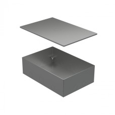 BOX/6-8 Металлическая коробка с крышкой для заливки в пол 249,6х167,6х75мм Экопласт (70161)