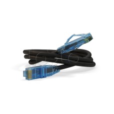 Патч-корд U/UTP Hyperline PC-LPM-UTP-RJ45-RJ45-C6-10M-LSZH-BK