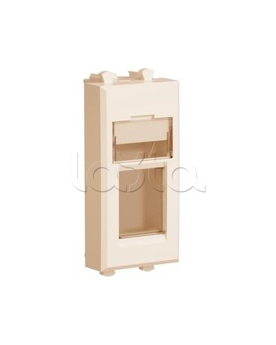 Адаптер для Keystone Ванильная дымка Avanti, 1 мод DKC 4405201 в Муроме Аксессуары для стоек и шкафов Pintop.ru