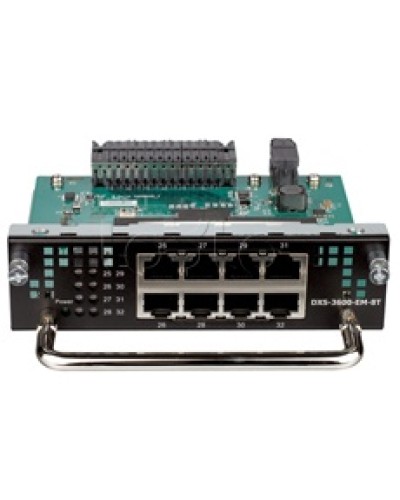 Модуль расширения с 8 портами D-Link DXS-3600-EM-8T/A1A в Муроме Дополнительное оборудование для сетей Pintop.ru