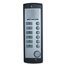 Блок вызова домофона Метаком MK6-K-RFV