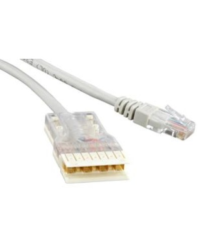 Патч-корд 110 тип-RJ45, 1 пара (1 м) Hyperline PC-110-RJ45-1P-CX-1M-LSZH-GY в Муроме Патчкорды (медные) Pintop.ru