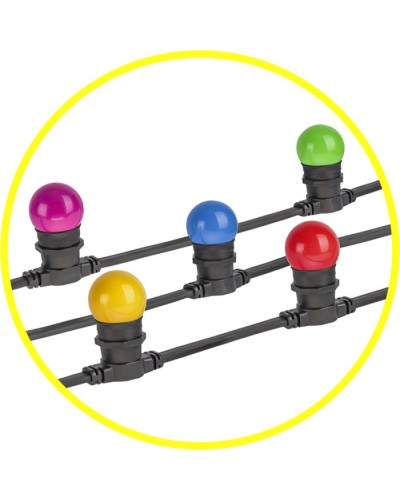 Гирлянда Navigator 93 662 NGF-001-02 (белтлайт 40 10м Е27 черный) в Муроме Источники света(Лампы) Pintop.ru