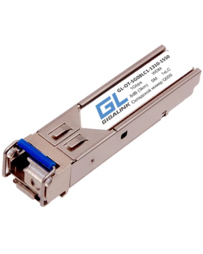 Модуль SFP WDM GL-OT-SG08LC1-1550-1310-D GL-10RLC-D Gigalink в Муроме Модули SFP/XFP/GBIC Pintop.ru
