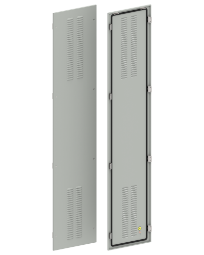 FORMAT Панель задняя вентилируемая 2000х400мм IEK (FO-00-PBV-200-040) в Муроме Аксессуары для стоек и шкафов Pintop.ru