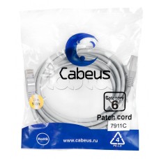 Патч-корд Cabeus PC-FTP-RJ45-CAT.6-3M-LSZH